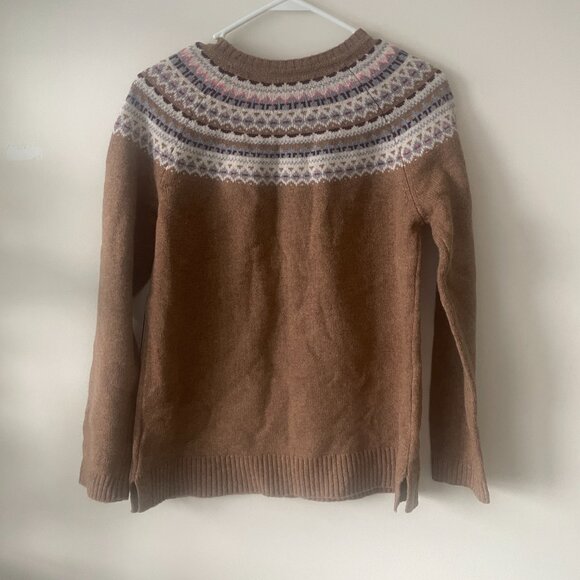 NEW Tabitha Webb Sweater Cardigan, Brown, Pink, Blue 80% Wool - Picture 4 of 6